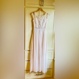 White Lace Dress